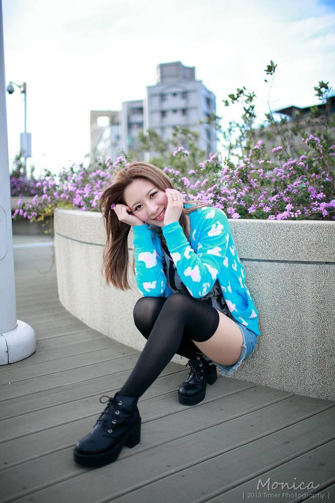 台湾清纯美女-小橘外拍写真 2